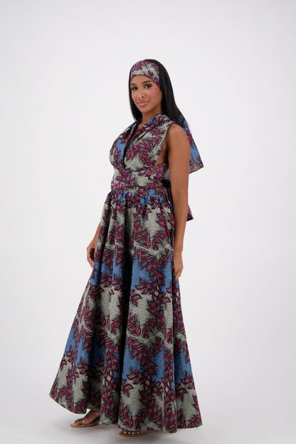 SIlk/Poly Blend Infinity Dress 24117-B064 - Advance Apparels Inc