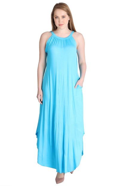 Solid Color Dress 30329 - Advance Apparels Inc