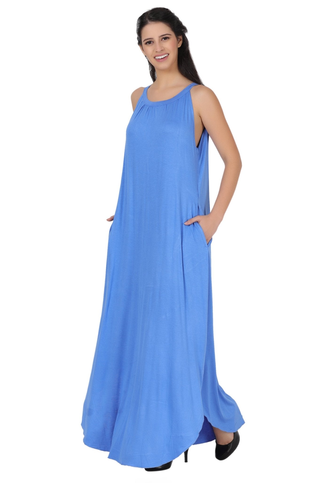 Solid Color Dress 30329 - Advance Apparels Inc