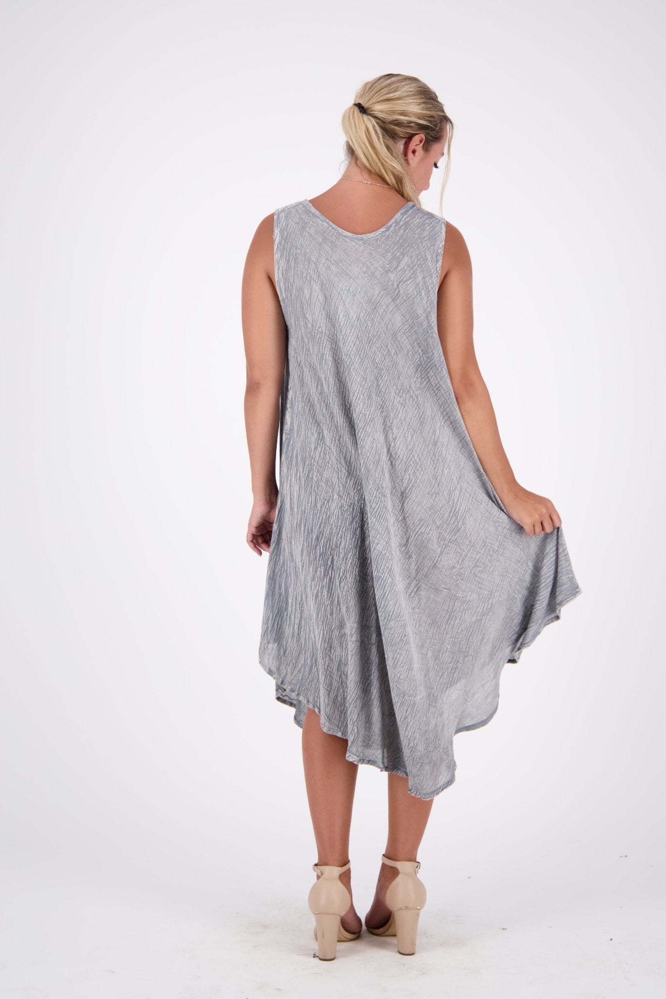 Stonewash Beach Dress 482151R - Advance Apparels Inc