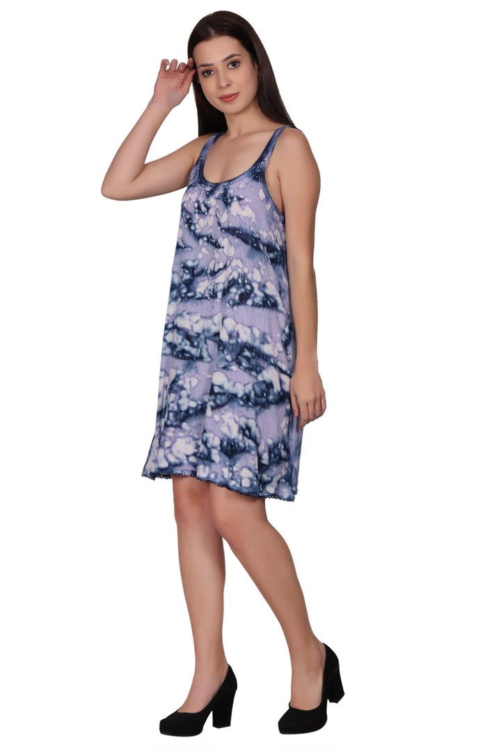 Tie Dye Beach Dress 362211LACE - Advance Apparels Inc