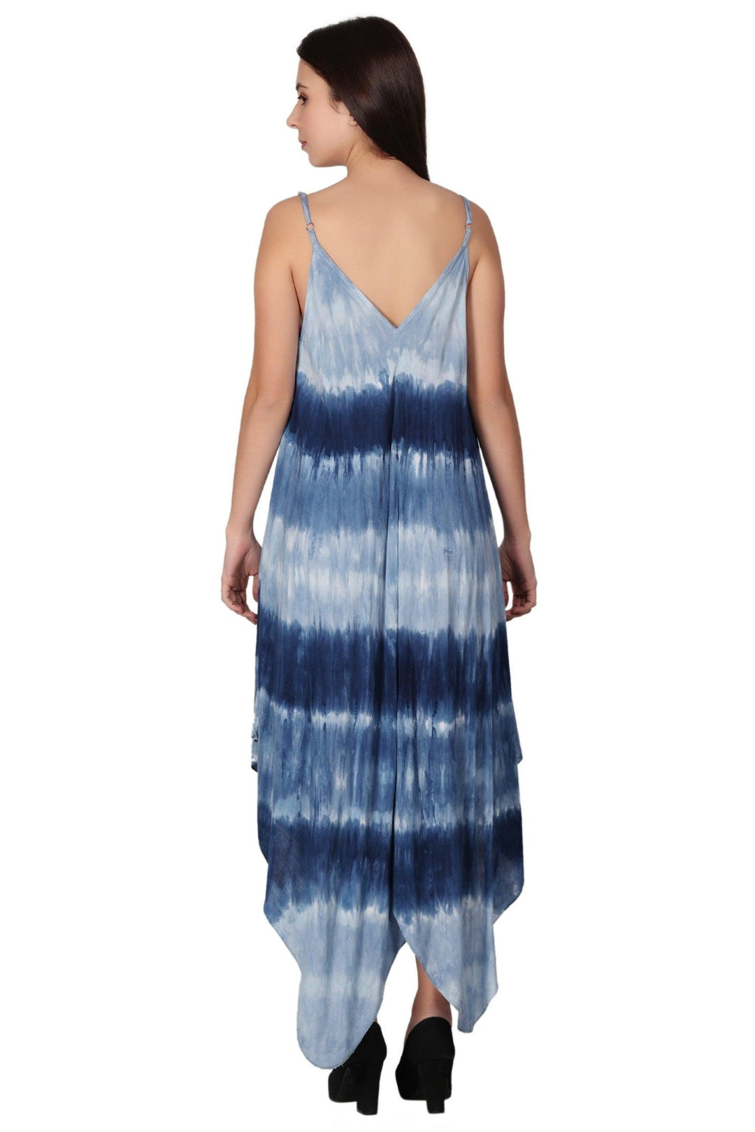 Tie Dye Faux Jumper Dress JD20108 - Advance Apparels Inc