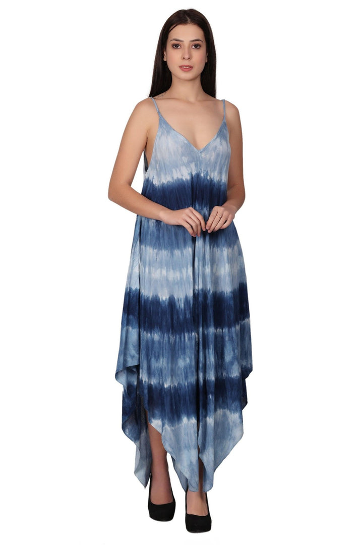 Tie Dye Faux Jumper Dress JD20108 - Advance Apparels Inc