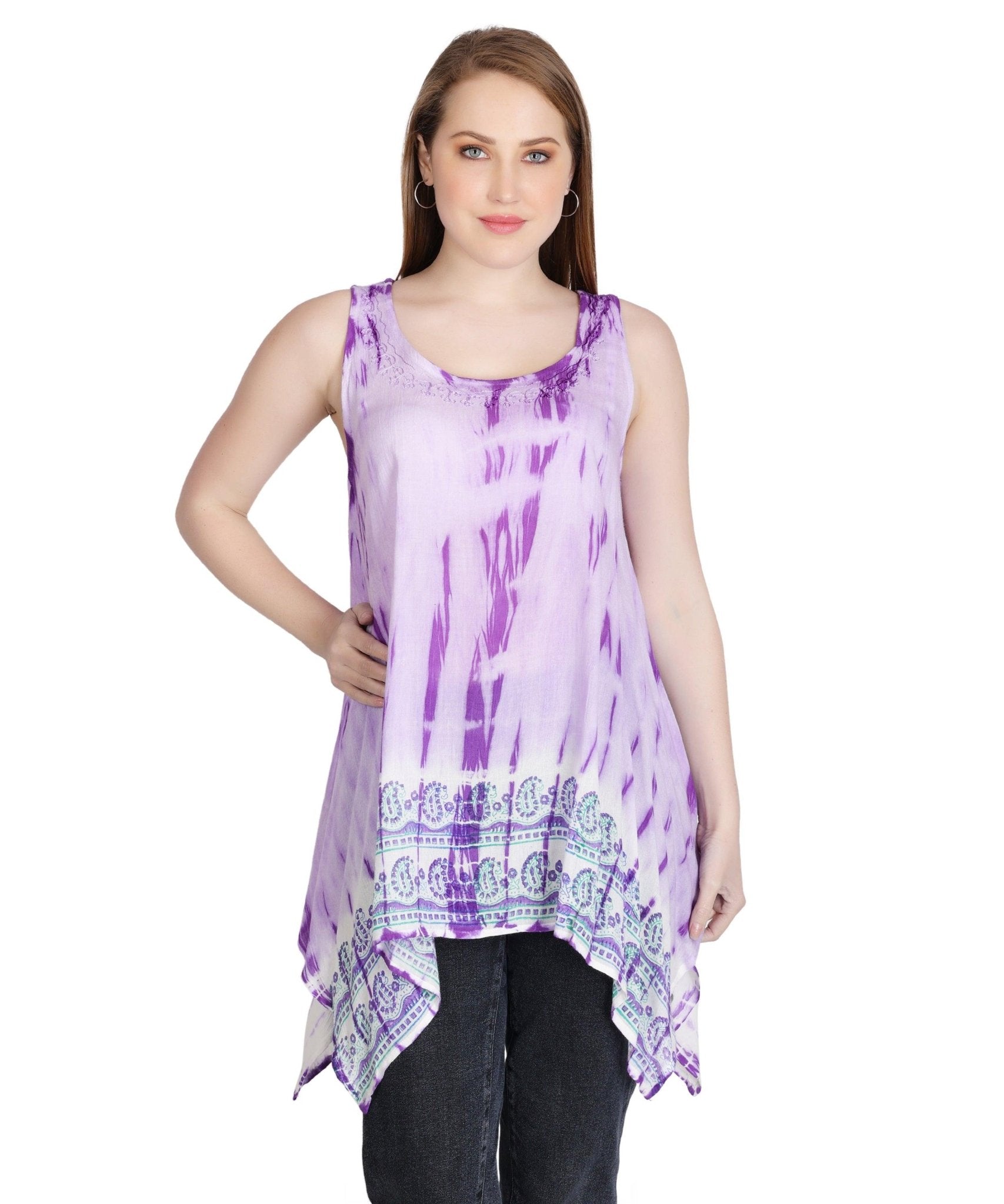 Tie Dye Tank Top T-3205 - Advance Apparels Inc