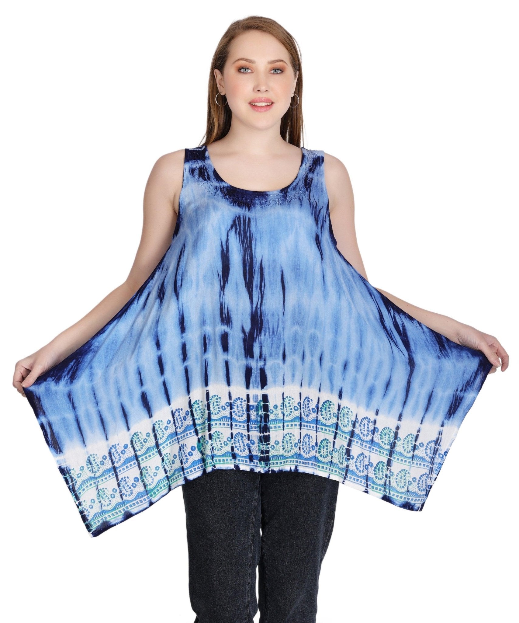 Tie Dye Tank Top T-3205 - Advance Apparels Inc