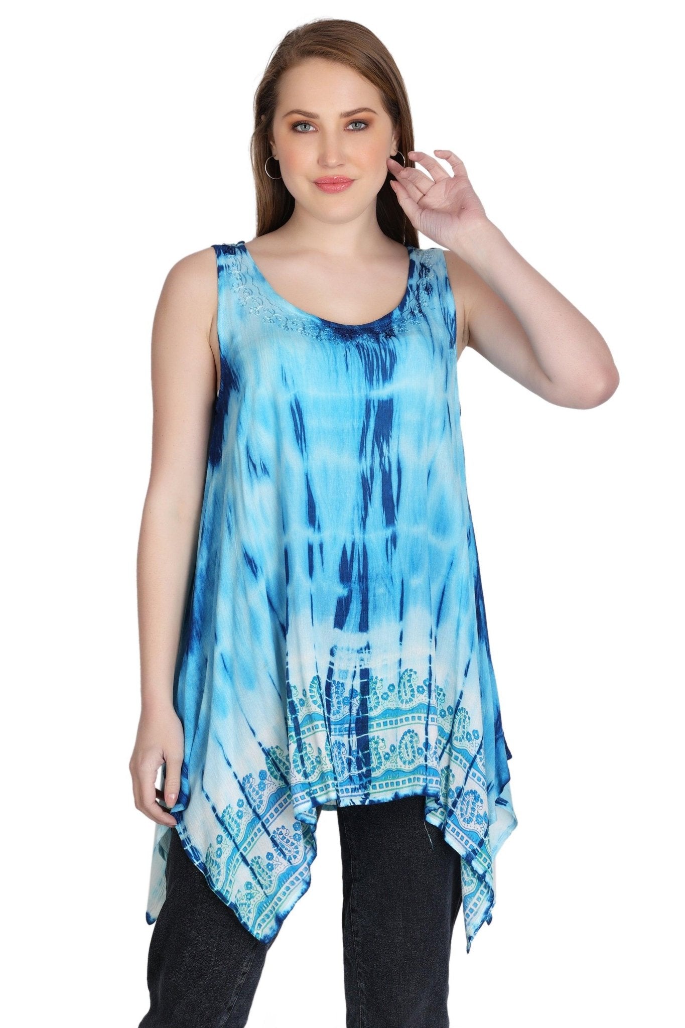 Tie Dye Tank Top T-3205 - Advance Apparels Inc