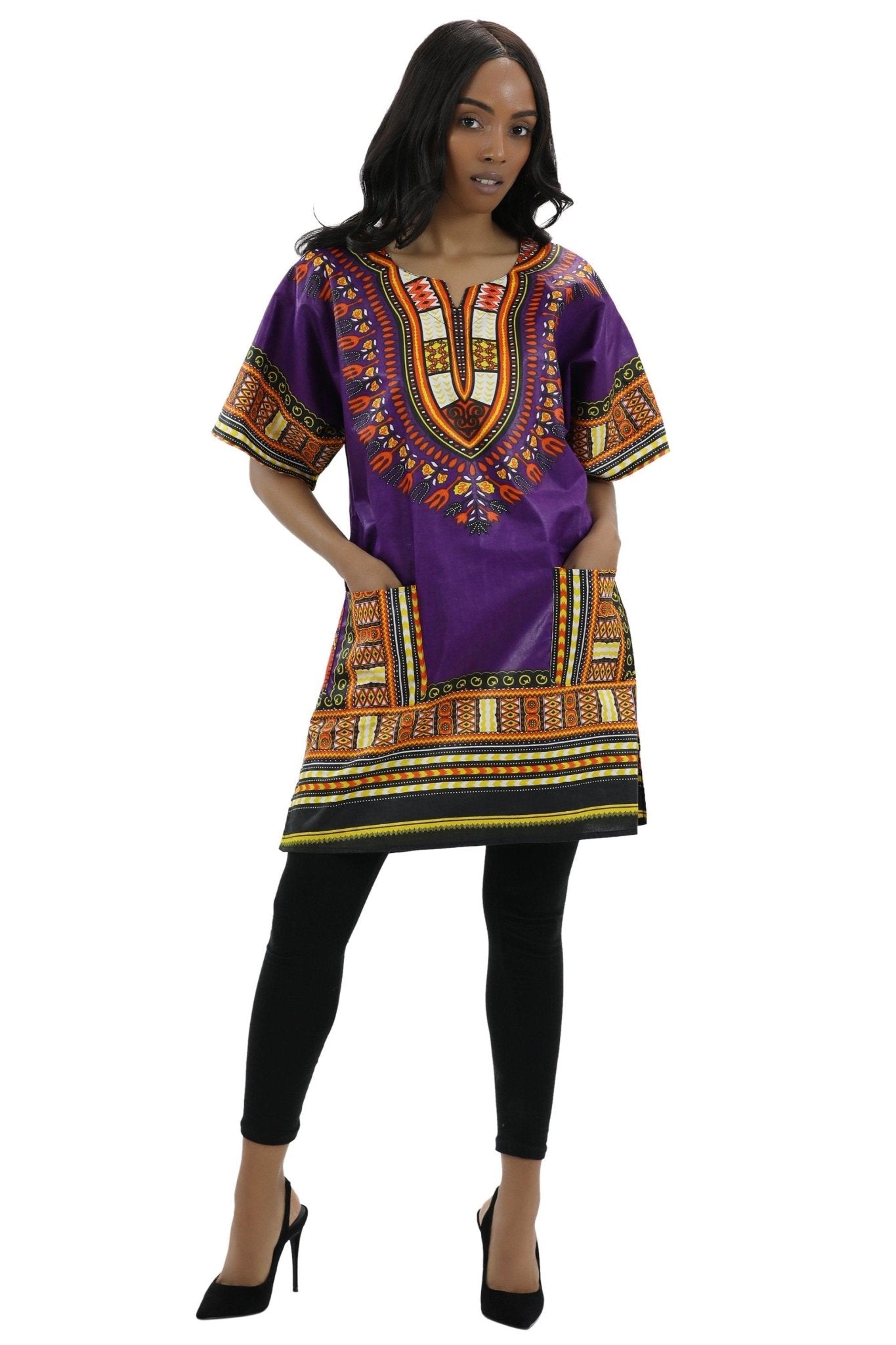 Traditional Unisex Dashiki 108 - Advance Apparels Inc