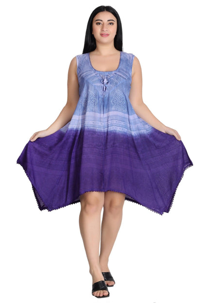 Tri-Dye Fairytale Dress 422191FTD - Advance Apparels Inc