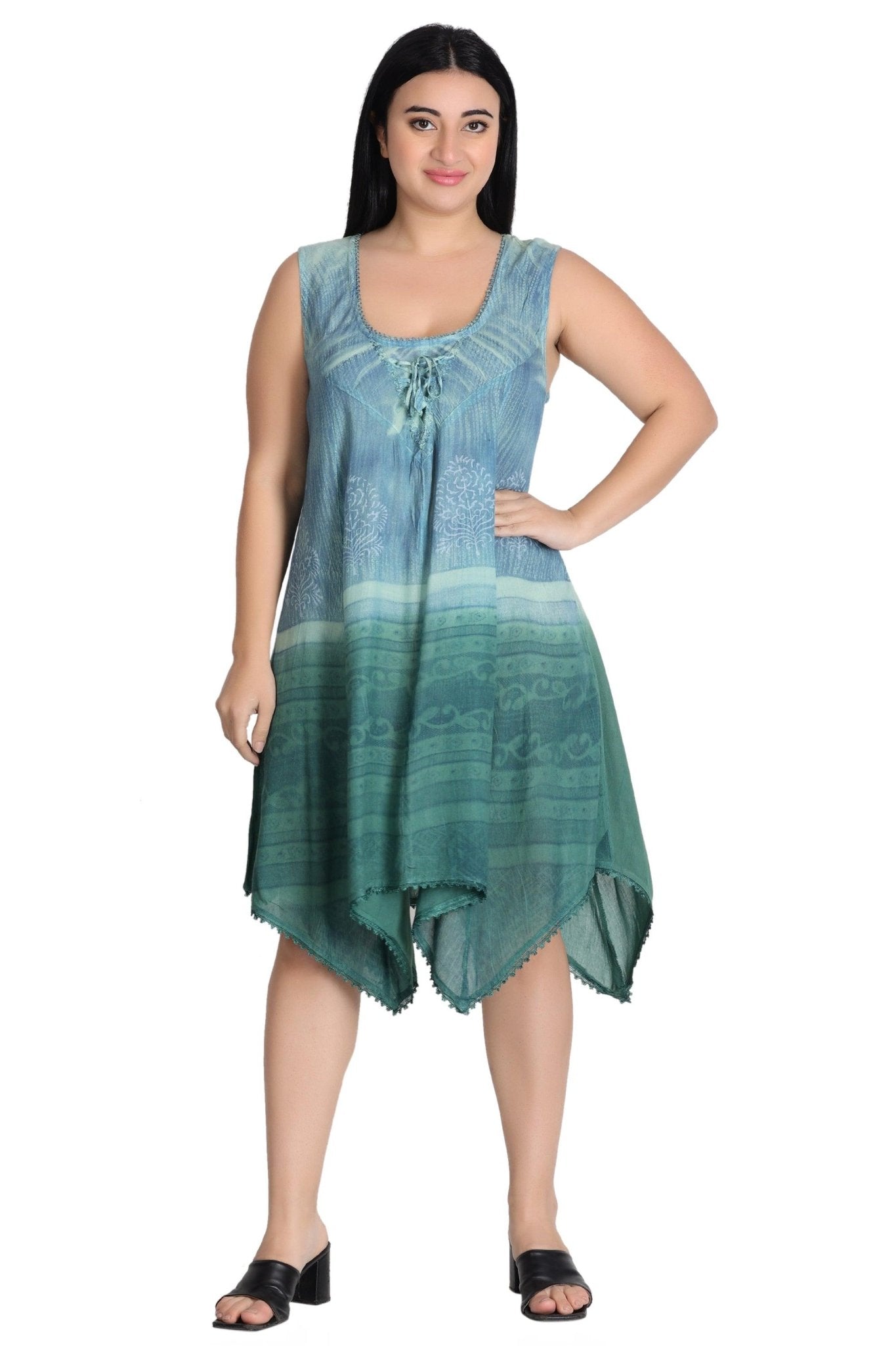 Tri-Dye Fairytale Dress 422191FTD - Advance Apparels Inc