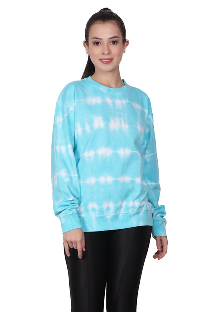 Unisex Tie Dye Crewneck Cotton Blend Comfortable Activewear 8604 - Advance Apparels Inc