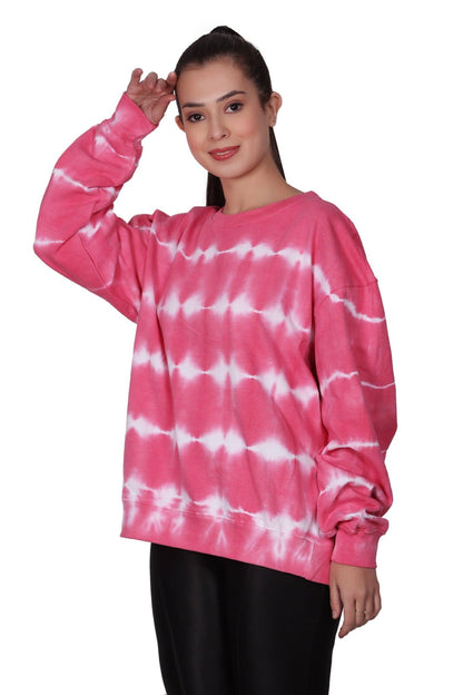 Unisex Tie Dye Crewneck Cotton Blend Comfortable Activewear 8604 - Advance Apparels Inc