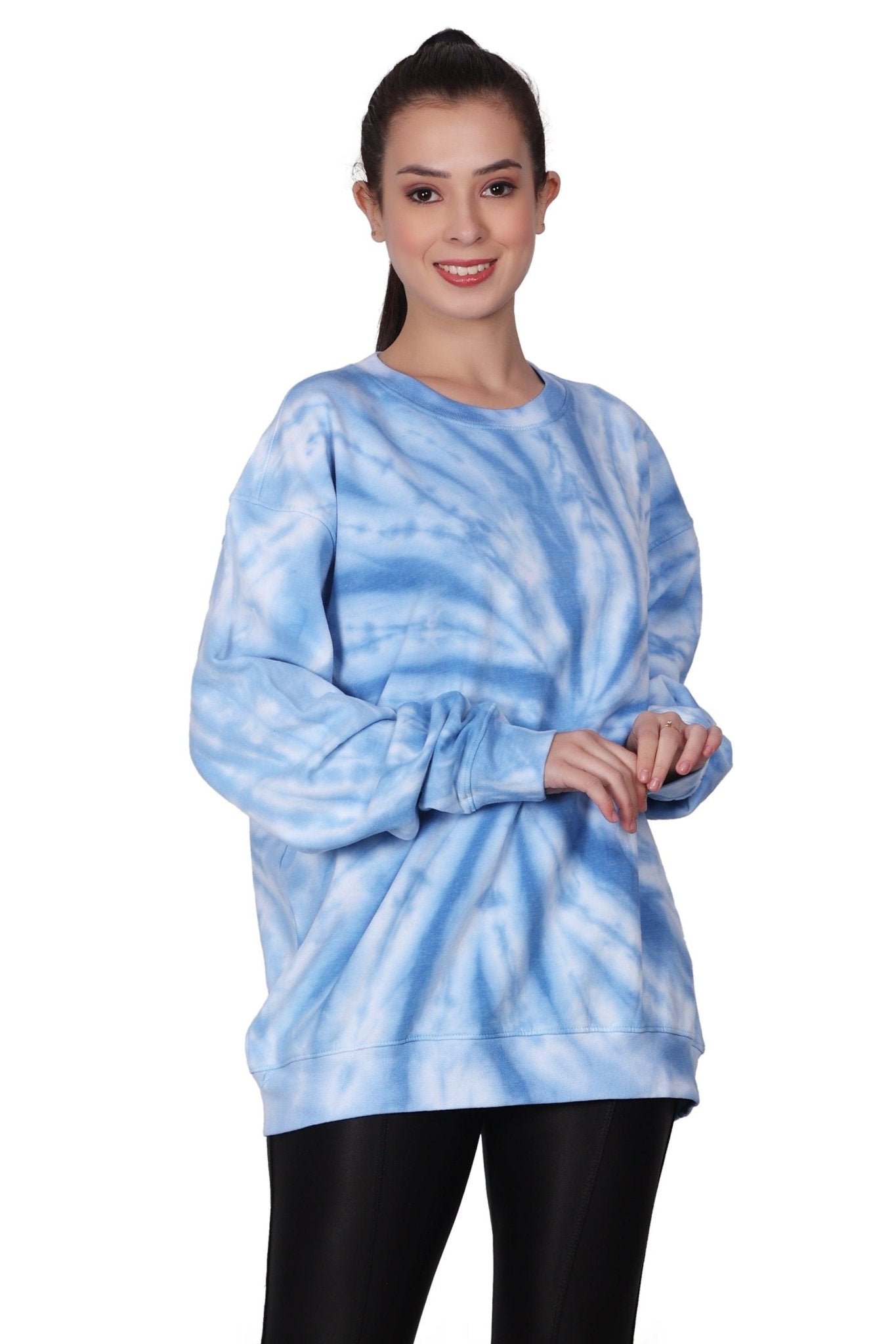 Unisex Tie Dye Crewneck Cotton Blend Comfortable Activewear 8605 - Advance Apparels Inc