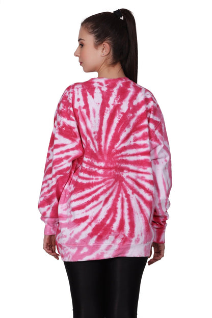 Unisex Tie Dye Crewneck Cotton Blend Comfortable Activewear 8605 - Advance Apparels Inc