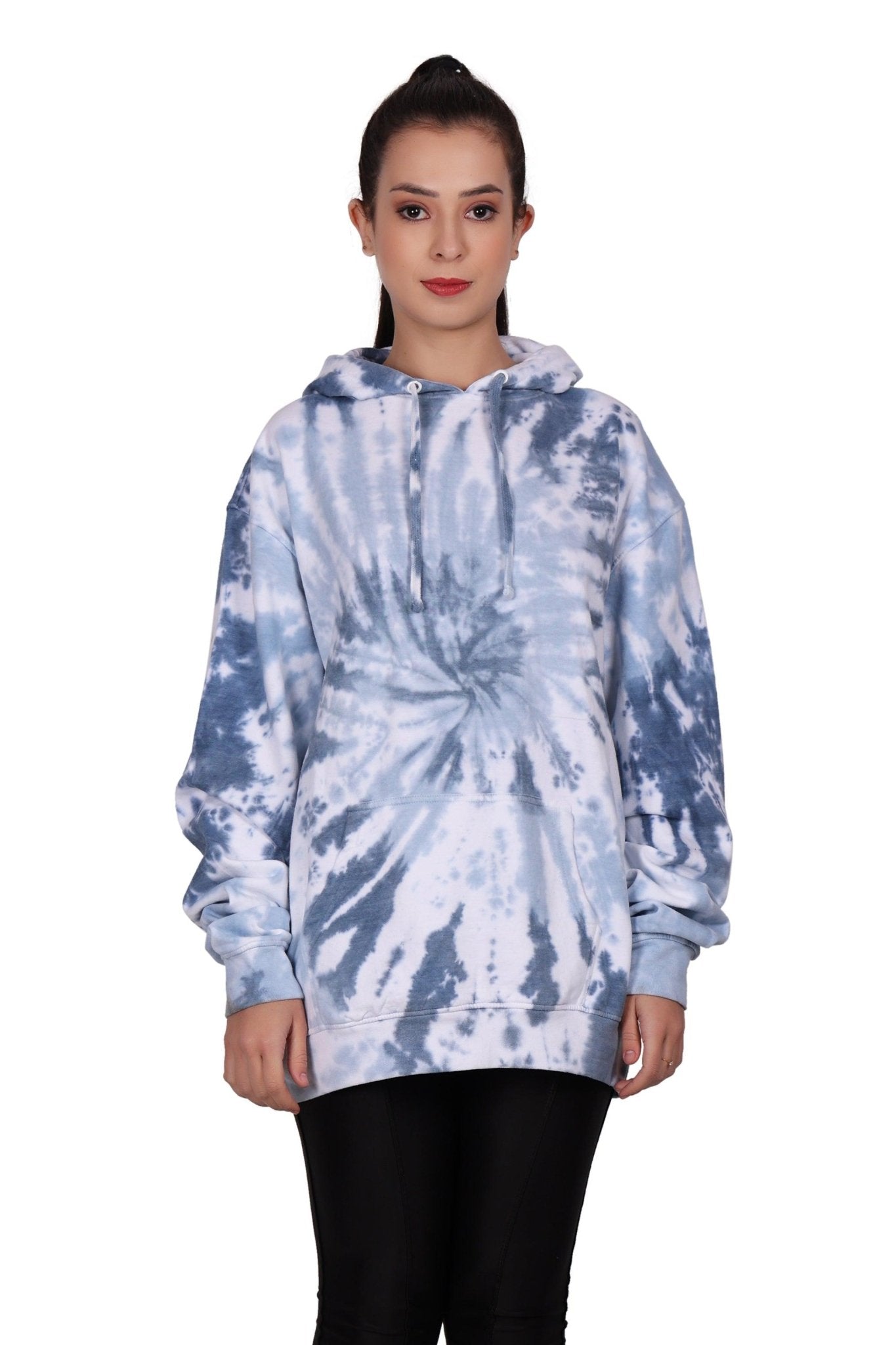 Unisex Tie Dye Pullover Hoodie Premium Cotton Blend Activewear H703 - Advance Apparels Inc